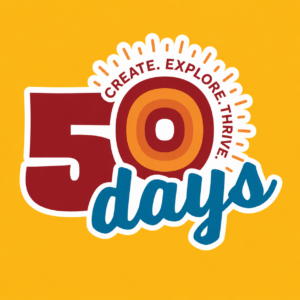 50 Day Logo - 2026